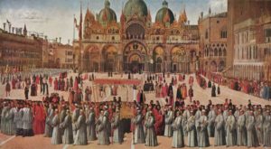 Gentile Bellini-procession-in-saint-marks-square