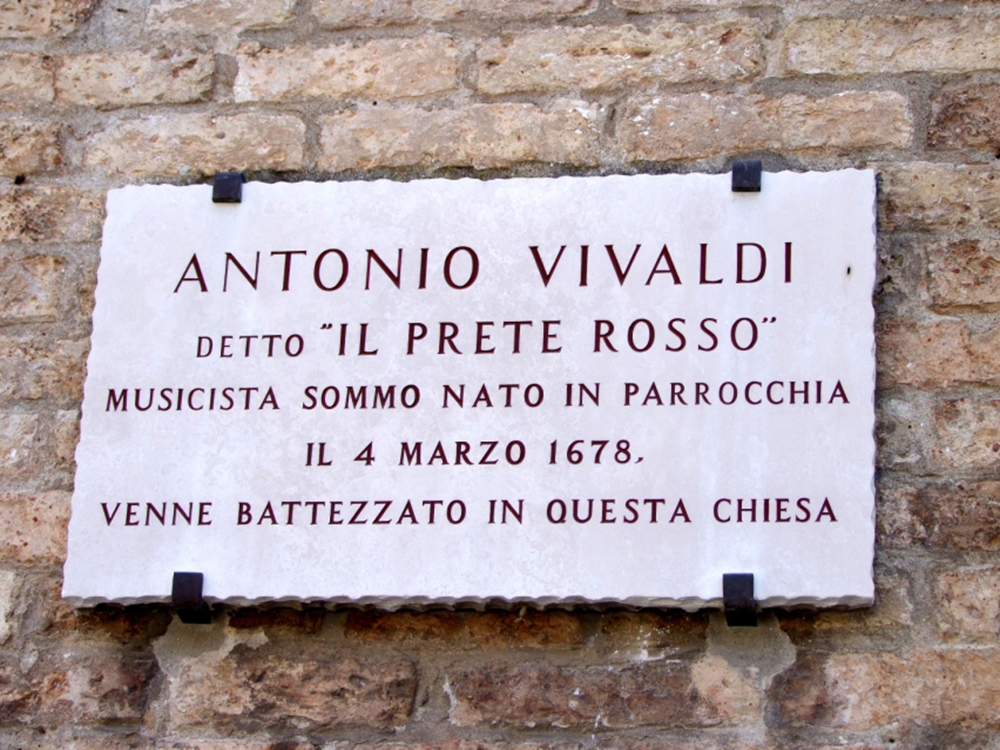 Music in Venice private guided tour: see where Antonio Vivaldi was born