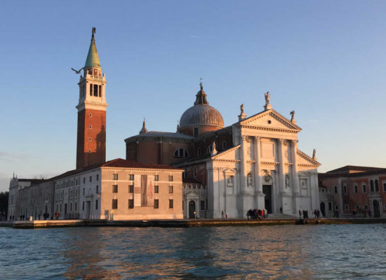 Palladio and Venice tour takes to visit San Giorgio Maggiore island