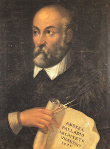 Portrait of Andrea Palladio, the greatest architect of the Western world